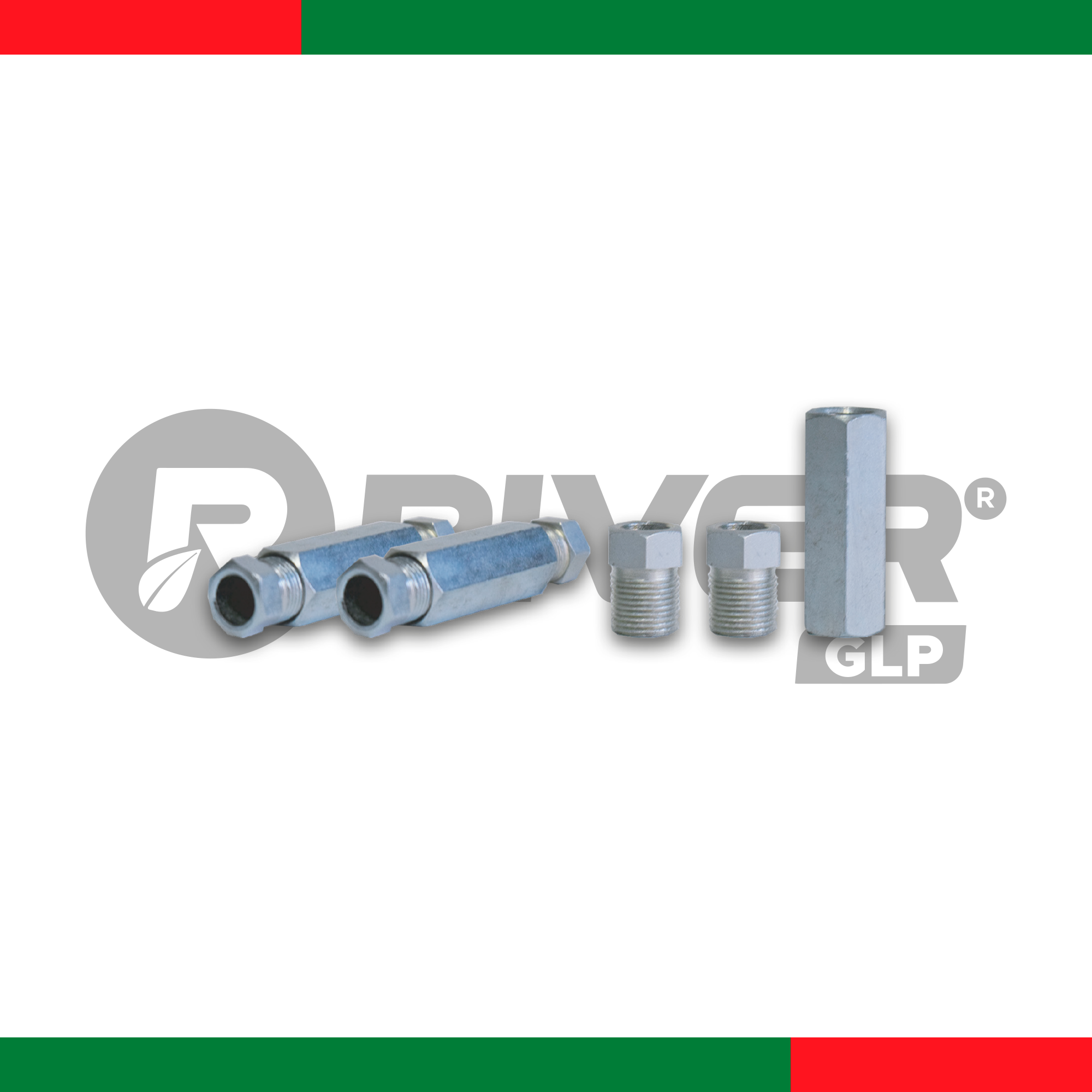 UNION DE CAÑERIA 8 MM PARA GLP